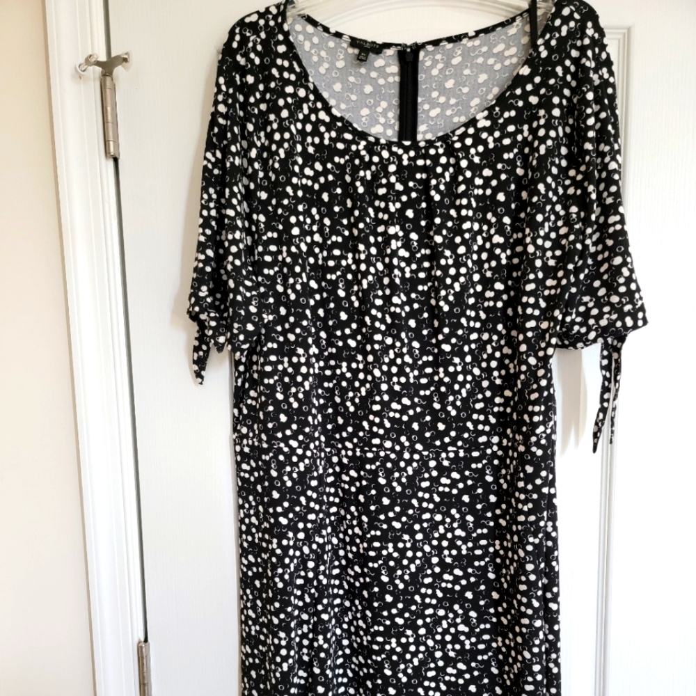 Talbots Polka Dot Dress Size 3x NWOT